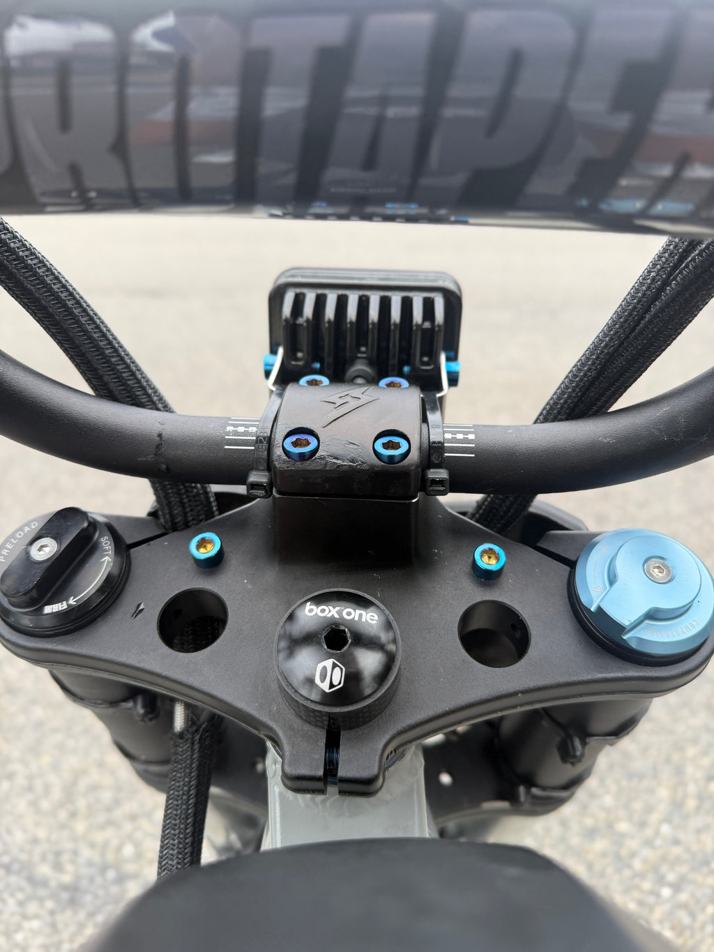 Super 73 Titanium bar clamp bolts